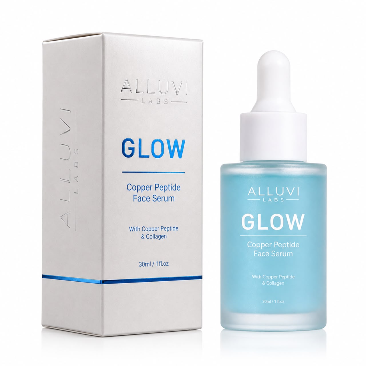 GLOW Copper Peptide Face Serum 30 mL