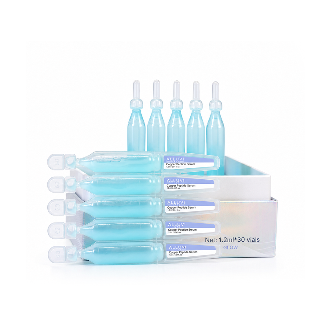 GLOW Copper Peptide Face Serum — Travel Kit 30 x 1.2 mL